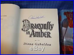 Diana Gabaldons OUTLANDER Novels Hardcover First Edition/DW, Signed 1-8