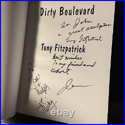 Dirty Boulevard Tony Fitzpatrick Signed First Edition 1998 Art Book