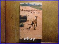Disgrace by J. M. Coetzee signed first UK edition Man Booker Award winner