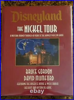 Disneyland The Nickel Tour Book 1st Edition Signed Bruce Gordon & David Mumford
