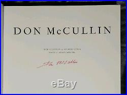 Don McCullin The New Definitive Edition SIGNED FIRST RARE