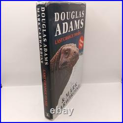 Douglas Adams Signed First Edition Book Last Chance to See 1990 Hardback With DJ