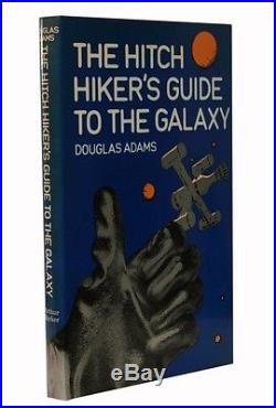 Douglas Adams The Hitch Hiker's Guide to the Galaxy UK Signed First Edition