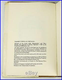 Dragonflight by Anne McCaffrey SIGNED 1st Hardcover Edition 1969 Hugo Nebula