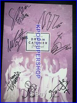 Dream catcher 1st Mini Album Prequel CD Autographed Signed BEFORE Version Promo