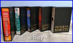 Dual SIGNED A Game Of Thrones True 1st Edition Set First Print George R R Martin