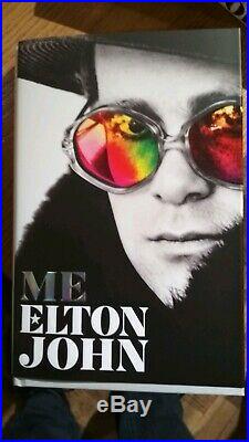 ELTON JOHN ME autographed hand signed hardcover book 1st edition 2019 London