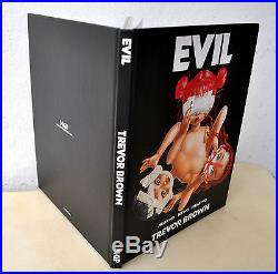 EVIL by Trevor Brown SIGNED Limited 1st Edition Art Book OOP Uber Rare
