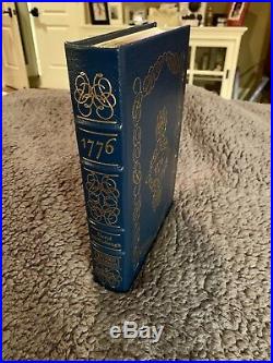 Easton Press, 1776, SIGNED First Edition, David McCullough, COA, Leather NEW