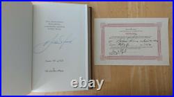 Easton Press An Easy Burden Andrew Young Signed First Edition Book CIVIL Rights