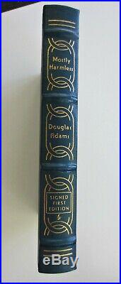 Easton Press Mostly Harmless FIRST EDITION & SIGNED by Douglas Adams