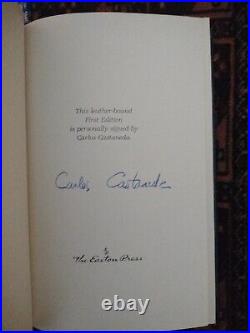 Easton Press Signed First Editions The Art of Dreaming-Carlos Castaneda