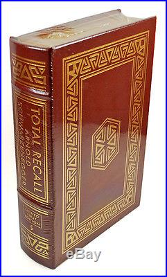Easton Press TOTAL RECALL Arnold Schwarzenegger Signed Limited First Edition COA
