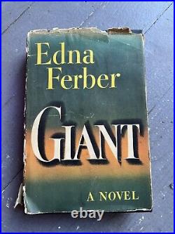 Edna Ferber GIANT First Edition SIGNED BY EDNA! With jacket! + Cimarron