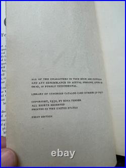 Edna Ferber GIANT First Edition SIGNED BY EDNA! With jacket! + Cimarron Edna Ferber GIANT First Edition SIGNED BY EDNA! With jacket! + Cimarron