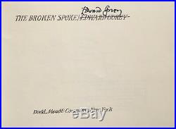 Edward Gorey The Broken Spoke 1st Edition SIGNED BY EDWARD GOREY RARE