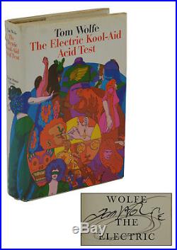 Electric Kool-Aid Acid Test TOM WOLFE Signed First Edition 1st Printing 1968
