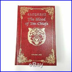 Elfquest The Blood Of Ten Chiefs Hc First Edition First Print Signed #49 Of 350