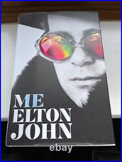 Elton John, Me unread, first Edition signed book