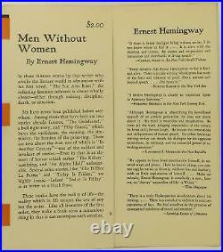 Ernest Hemingway / Men Without Women Signed 1st Edition 1927 #1510024