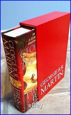 FIRE AND BLOOD SIGNED 1st, First Edition (A Game Of Thrones) George R R Martin