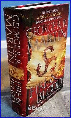 FIRE AND BLOOD SIGNED 1st, First Edition (A Game Of Thrones) George R R Martin