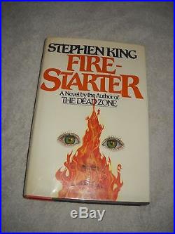 FIRESTARTER SIGNED BY STEPHEN KING HC/DJ FIRST PRINTINGFIRST EDITION