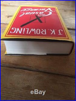 First Edition, Signed J. K Rowling Novel'the Casual Vacancy' (with Hologram)