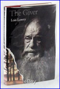 FIRST EDITION SIGNED LOIS LOWRY 1993 THE GIVER NEWBERY WINNER HARDCOVER withDJ