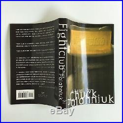 Fight Club SIGNED 1st Edition, First Printing Chuck Palahniuk Survivor