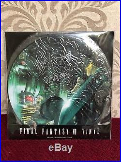 Final Fantasy VII 7 Limited Numbered Edition LP Vinyl Rare First Press SIGNED