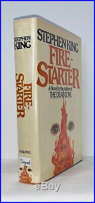 Firestarter/King First Edition! Signed! Nice Collector's Copy