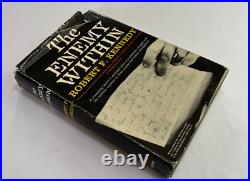 First Edition 1960 The Enemy Within Hardcover Book Signed Robert F Kennedy Rfk