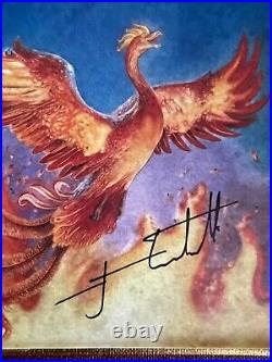 First Edition Deluxe SIGNED HARRY POTTER & ORDER OF THE PHOENIX J. K. Rowling