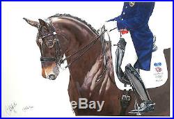First Edition Nip Tuck Print signed by Carl Hester MBE & owner of Nip Tuck