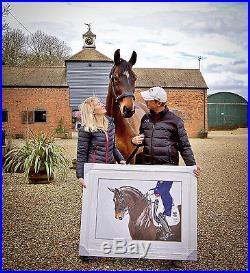First Edition Nip Tuck Print signed by Carl Hester MBE & owner of Nip Tuck