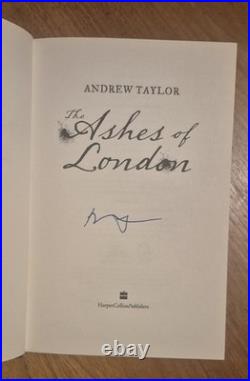 First Edition Signed Andrew Taylor Books 1-6 Marwood & Lovett Series (2016-23)