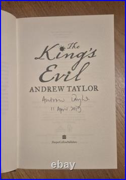 First Edition Signed Andrew Taylor Books 1-6 Marwood & Lovett Series (2016-23)
