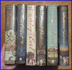 First Edition Signed Andrew Taylor Books 1-6 Marwood & Lovett Series (2016-23)