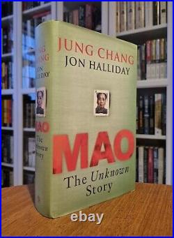 First Edition Signed By Authors Mao The Unknow Story, Jung Chang, Jon Halliday