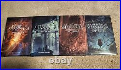 First King, Sword, Elfstones, and Wishsong of Shannara Signed Grim Oak Editions
