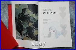 Folio Society Imtiaz Dharker Love Poems signed remarqued first edition