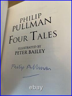 Four Tales by Philip Pullman (Hardcover, 2010) Signed First Edition