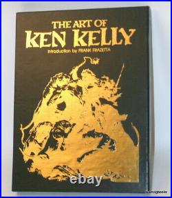Frank Frazetta / The Art of Ken Kelly Signed 1st Edition 1990