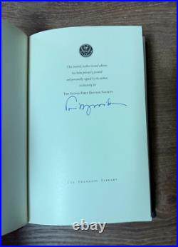 Franklin Library Signed First Edition Jazz Tony Morrison 1992