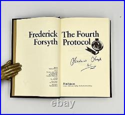 Frederick FORSYTH / The Fourth Protocol Signed 1st Edition 1984