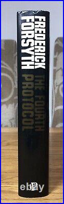 Frederick FORSYTH The Fourth Protocol Signed 1st Edition 1984 Good Condition