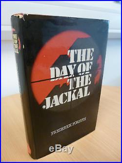 Frederick Forsyth,'The Day of the Jackal', SIGNED first edition 1st/1st