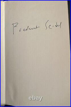 Frederick Seidel's first book Final Solutions Signed First Edition