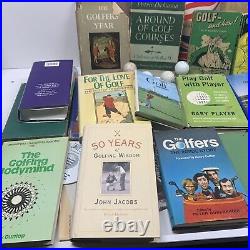 GOLF BOOK BUNDLE RARE 1st ED Bernard Darwin Aberdovey Peter Burles 1996 V53